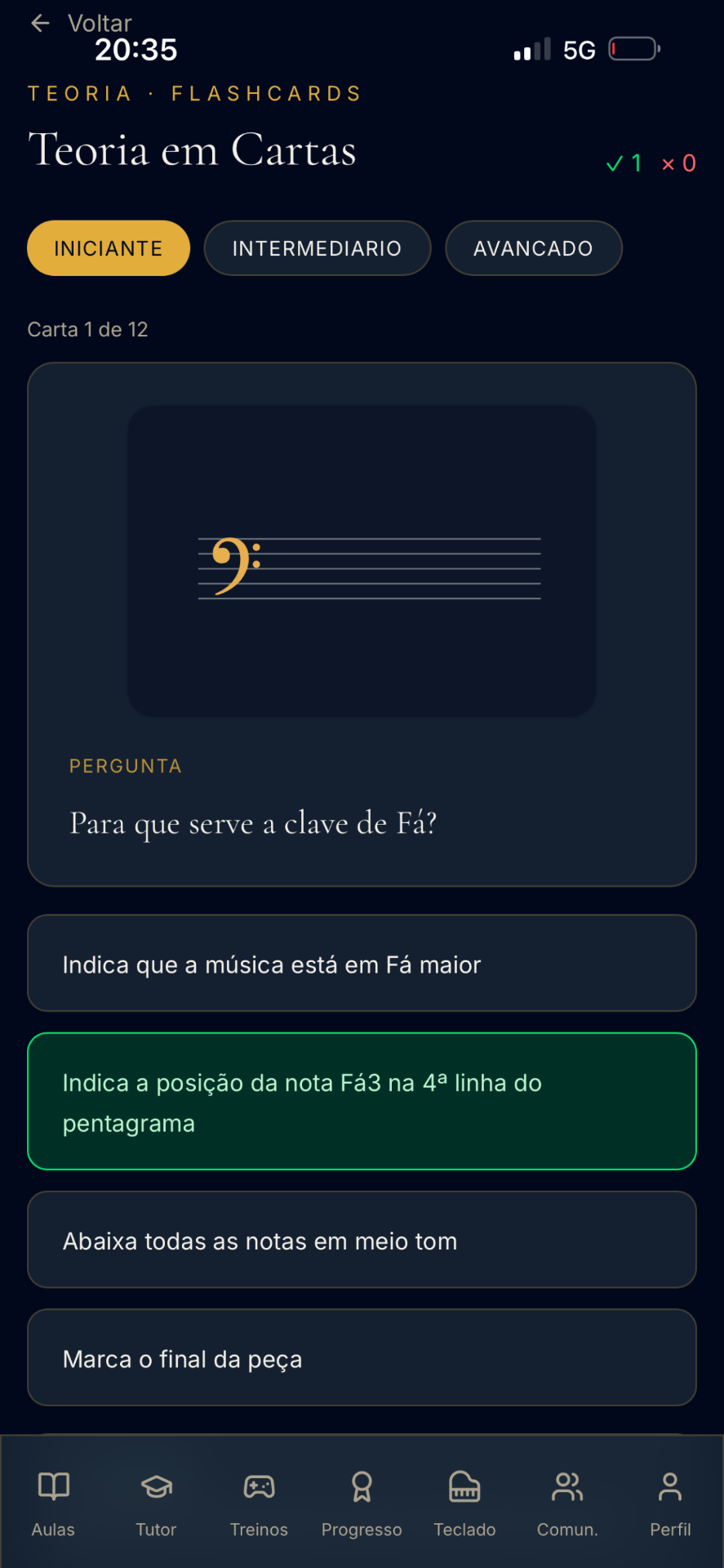 Teoria em cartas
