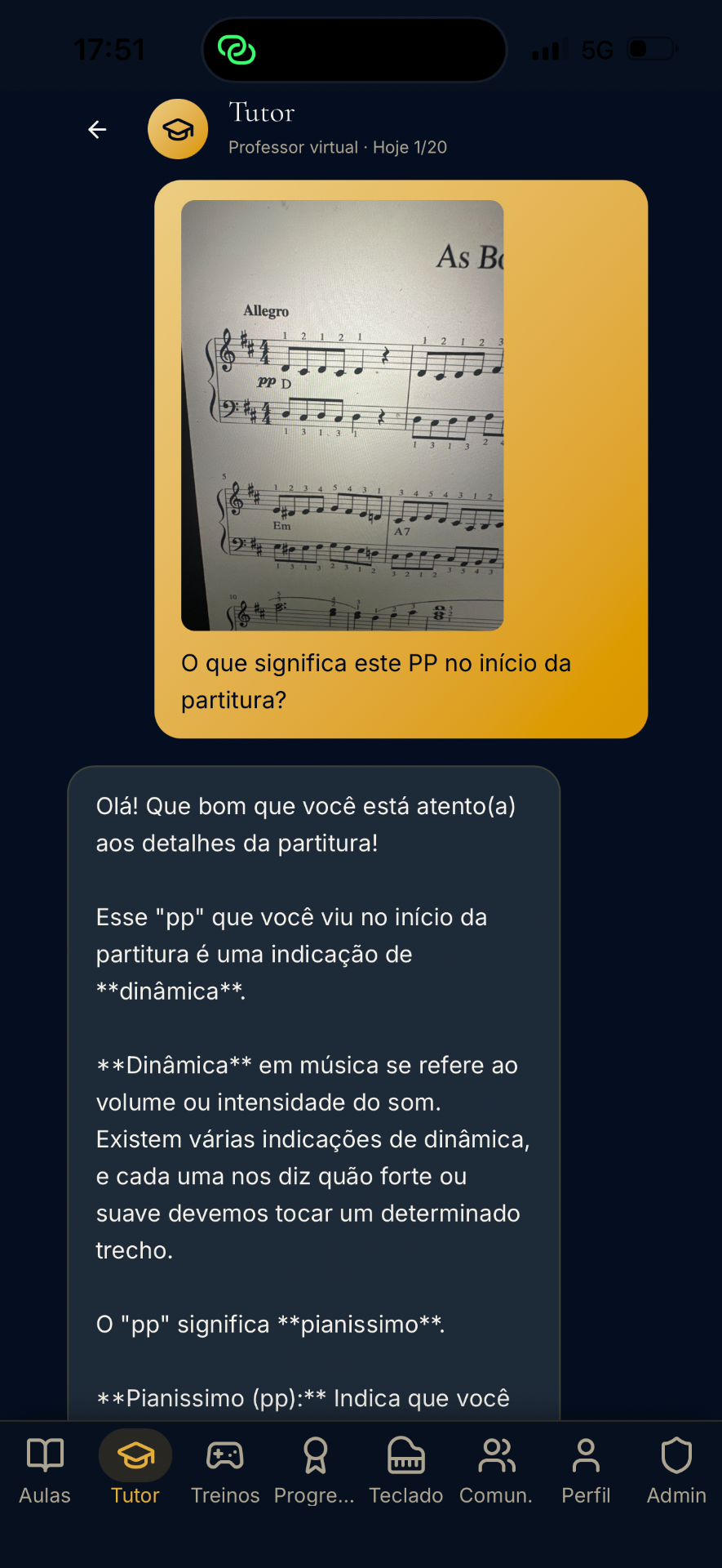 Professor virtual disponível 24h no Piano Rhapsody